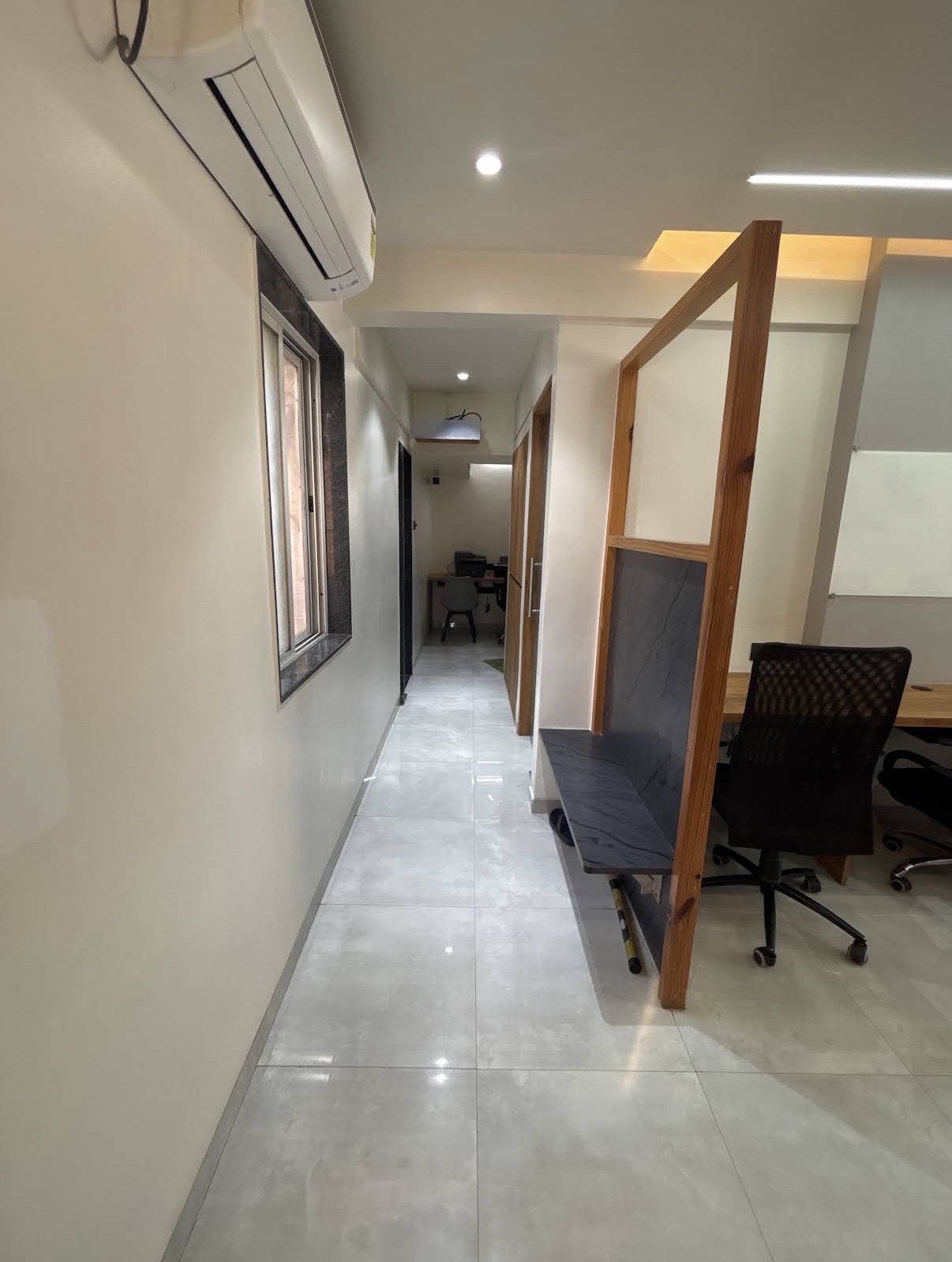 Office corridor